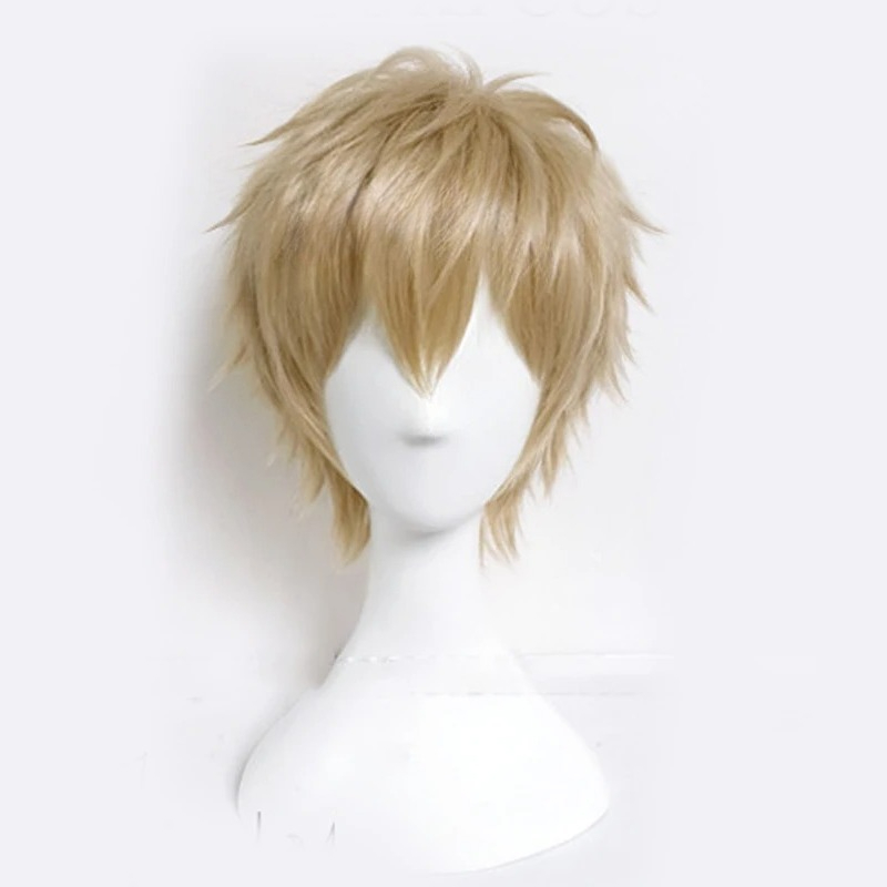 Anime Cosplay One Punch Man - One-Punch Man Anime Jeno Kısa Saç