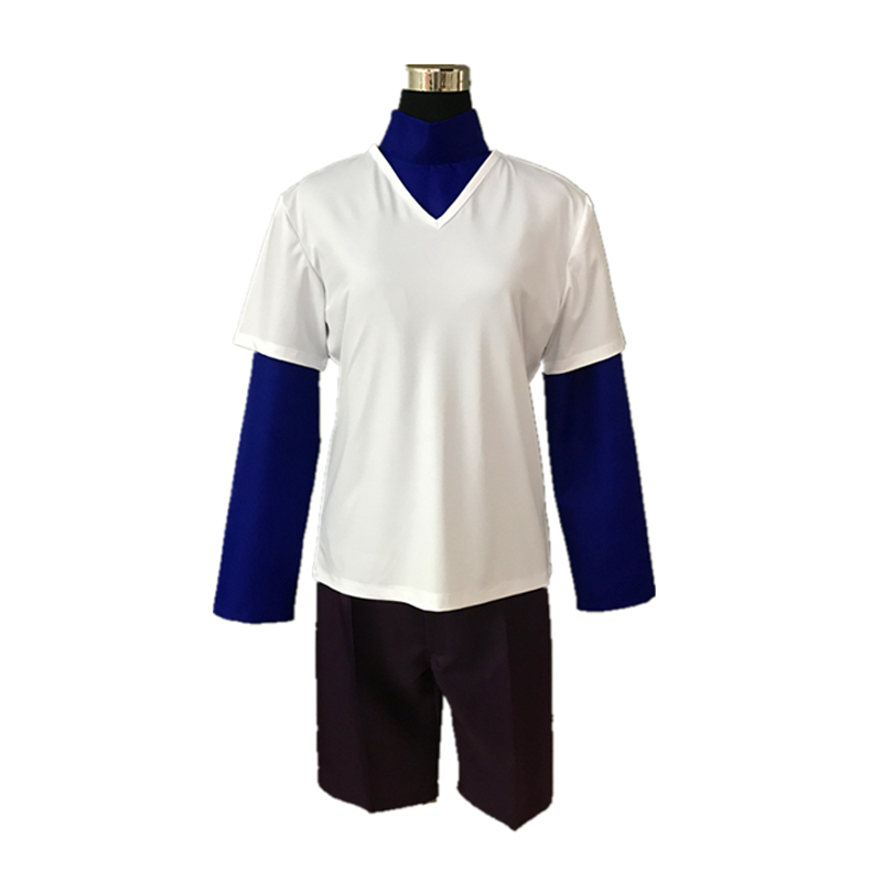 Cosplay Anime Killua Zoldyck - Killua Zoldyck Cosplay Kostümü Cadılar Bayramı