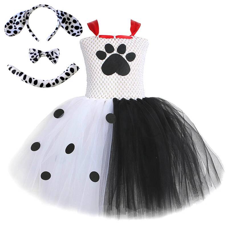 Anime Cosplay Simple - Dalmaçyalı Köpek Tutu Elbise Bebek Kızlar