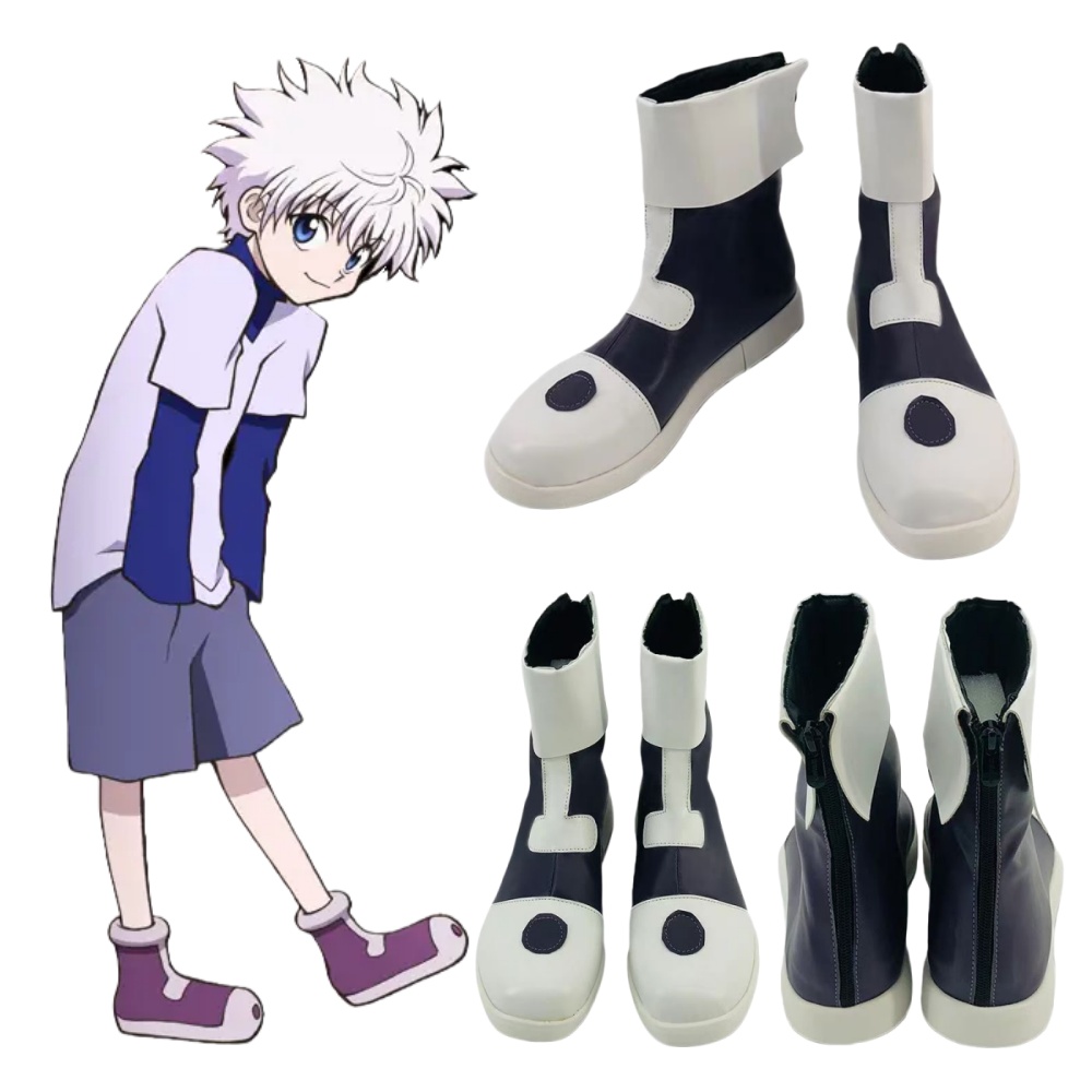 Cosplay Anime Killua Zoldyck - Killua Zoldyck Cosplay Ayakkabıları Anime HUNTER×HUNTER