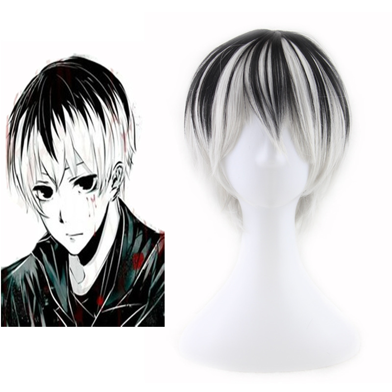 Anime Cosplay Tokyo Ghoul - Tokyo Ghoul Haise Sasaki Cosplay Peruk