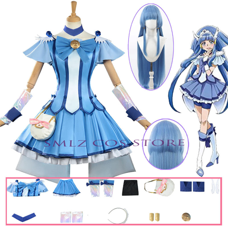 Anime Cosplay Simple - Cure Beauty Cosplay Anime Smile Glitter