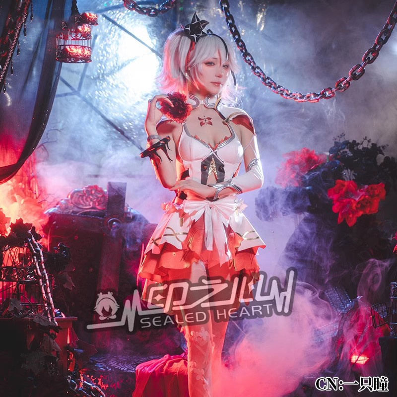 Anime Cosplay Thick - COS-HoHo Uğultulu Dalgalar Chun Oyun Takım