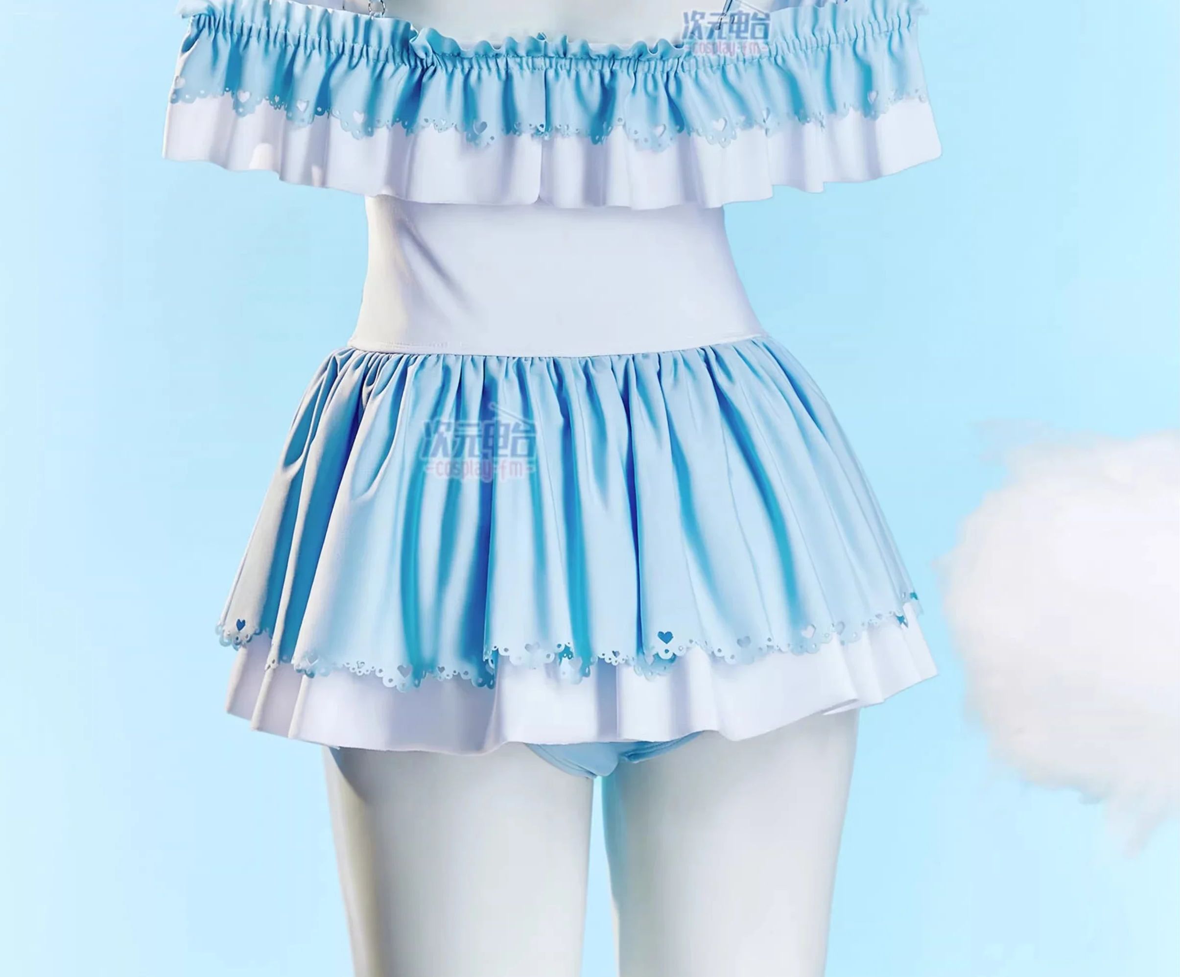 Anime Cosplay One Piece - Cinnamoroll cosplay kostümü Sevimli Kız Mütevazı