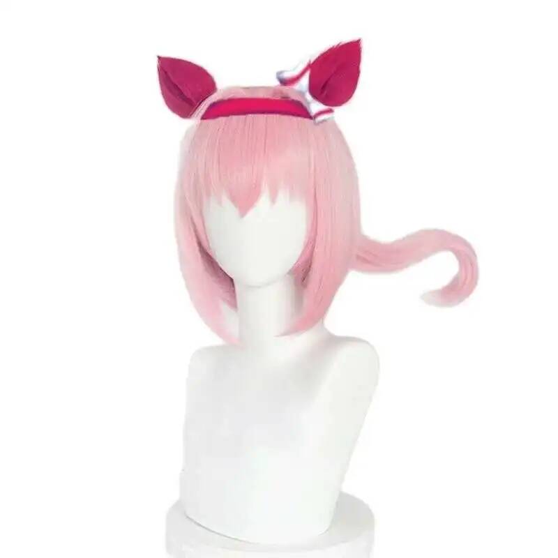 Queen Anime Cosplay - Uma Musume Haru Urara Cosplay Peruk