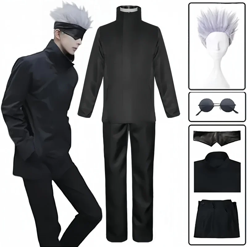 Anime Cosplay Eyes - Anime Jujutsu Satoru Gojo Cosplay Kostüm