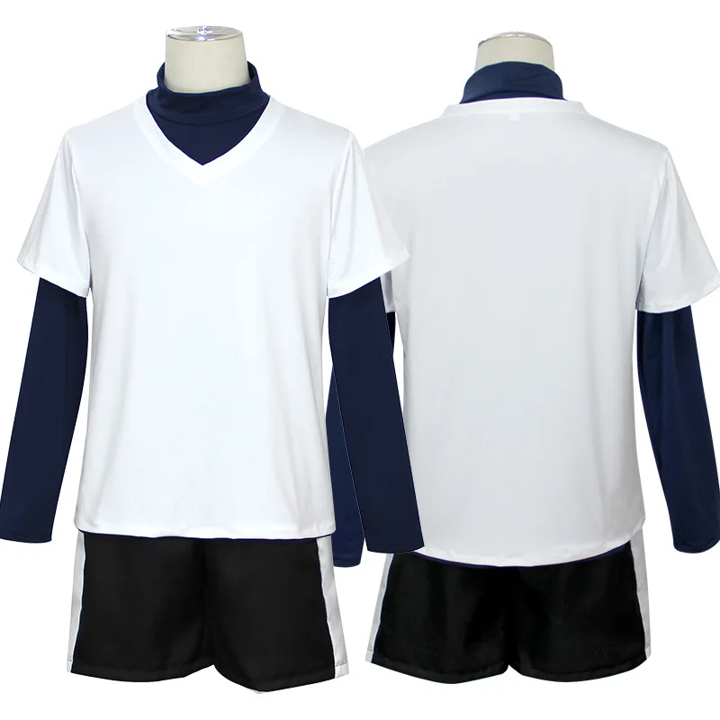 Cosplay Anime Killua Zoldyck - Stok Killua Zoldyck Cosplay Kostüm Hunter
