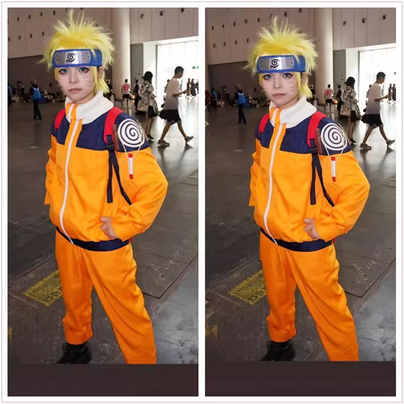Uzumaki Cosplay Kostüm Turuncu - Anime Cosplay Naruto incelemesi ve fiyatı