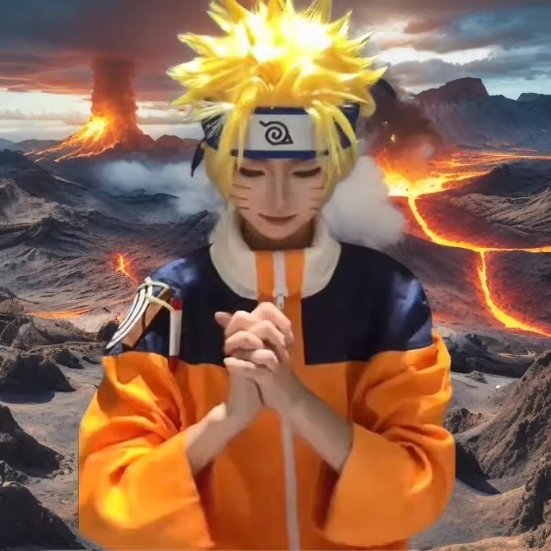 Uzumaki Cosplay Kostüm Turuncu - Anime Cosplay Naruto incelemesi ve fiyatı
