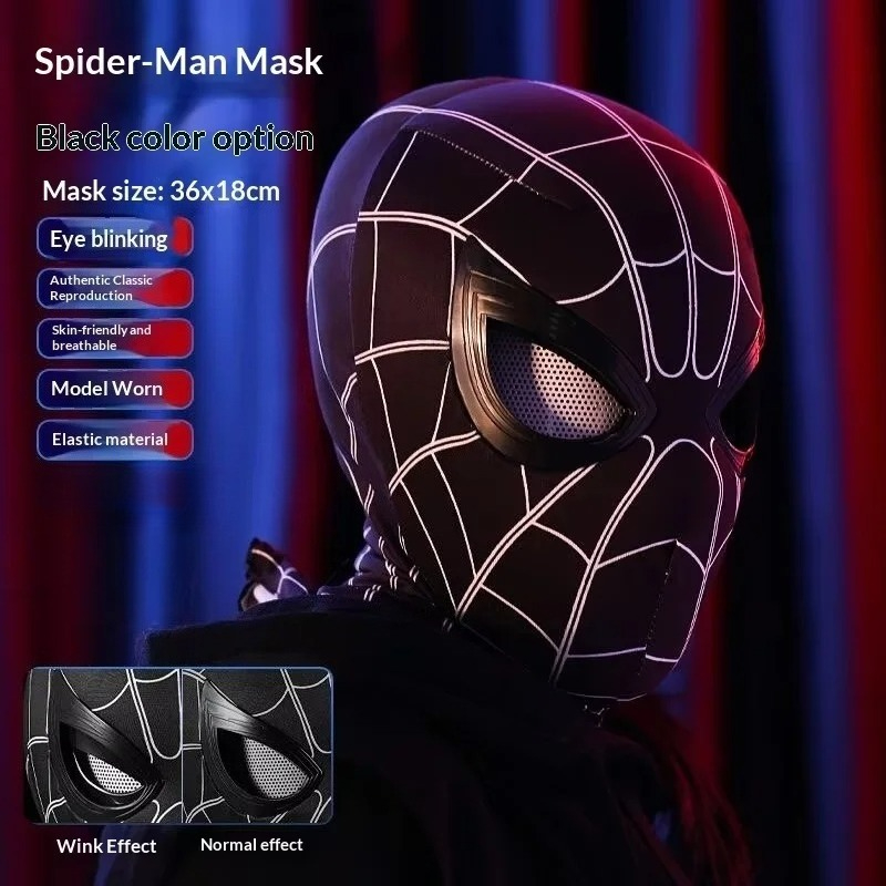 Örümcek Adam Başlığı Hareketli - Anime Cosplay Eyes incelemesi ve fiyatı