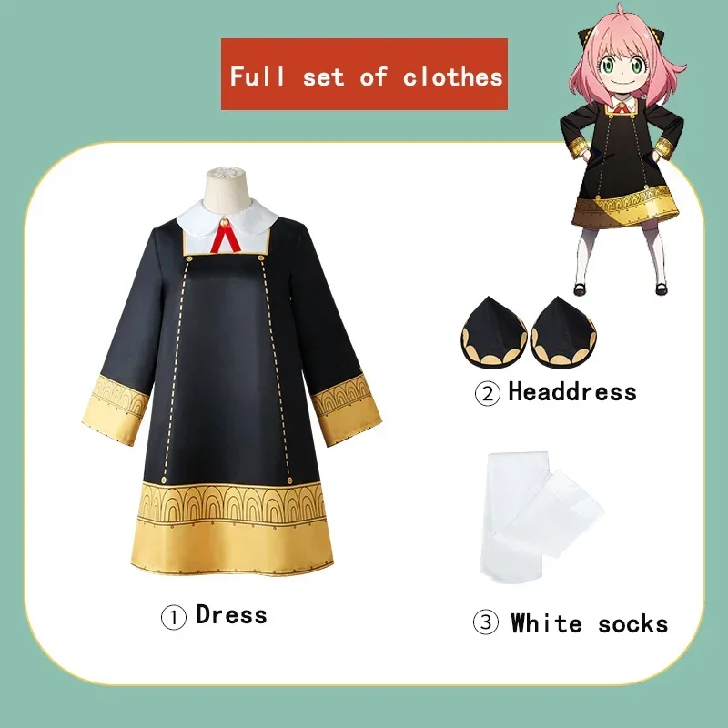 Anya Forger Cosplay Anime SPY  - Spy Family Outfit incelemesi ve fiyatı