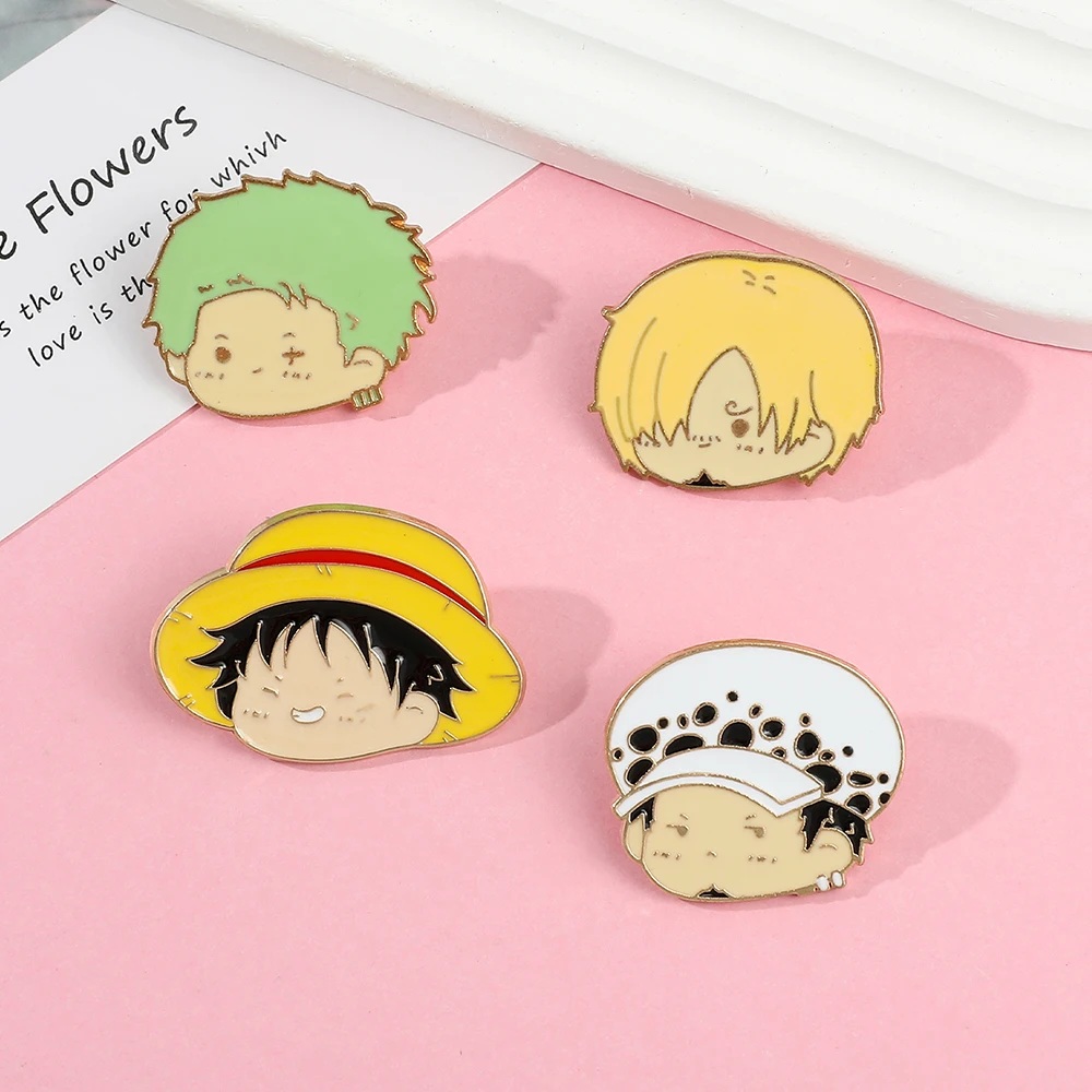 4 adet Anime Karakter Broş Bas - Anime Cosplay Simple incelemesi ve fiyatı