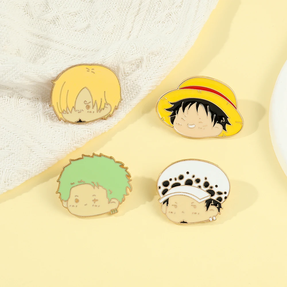 4 adet Anime Karakter Broş Bas - Anime Cosplay Simple incelemesi ve fiyatı