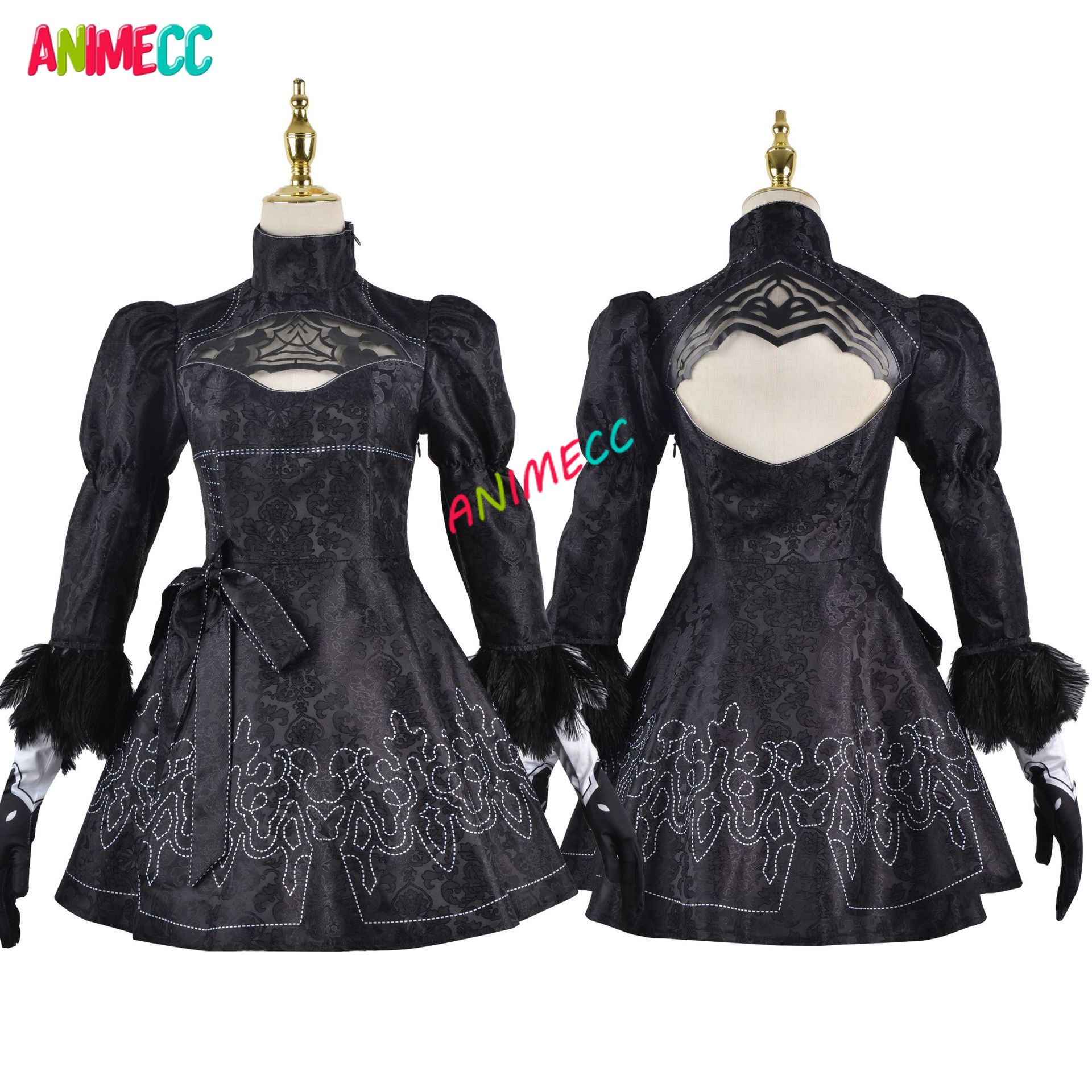 ANIMECC stokta S-3XL 2B NieR A - Anime Cosplay Eyes incelemesi ve fiyatı