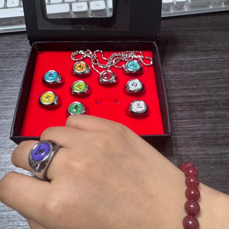 10 adet/takım Anime Akatsuki I - Anime Cosplay Naruto incelemesi ve fiyatı