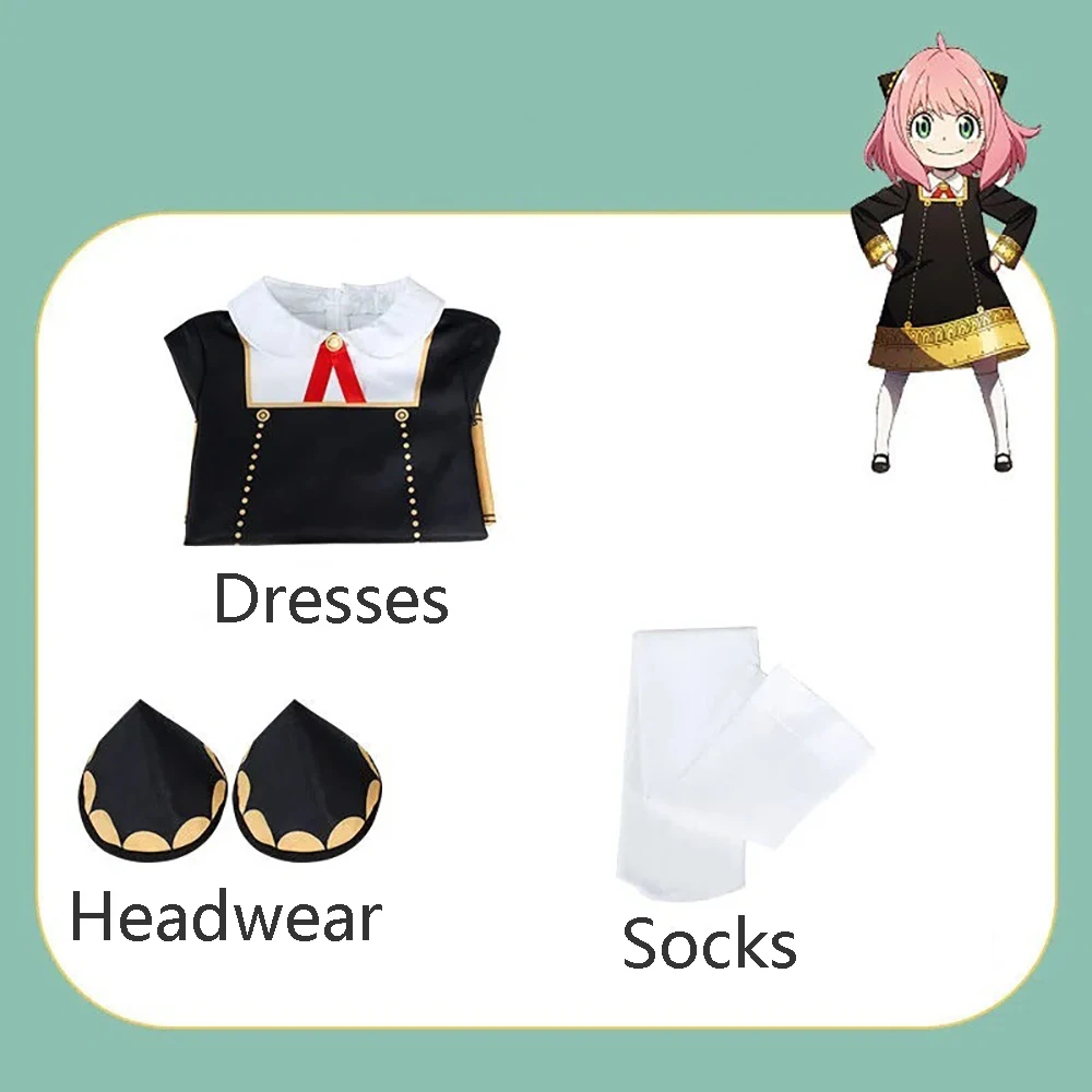 Anime SPY X AİLE Anya Cosplay  - Spy Family Outfit incelemesi ve fiyatı