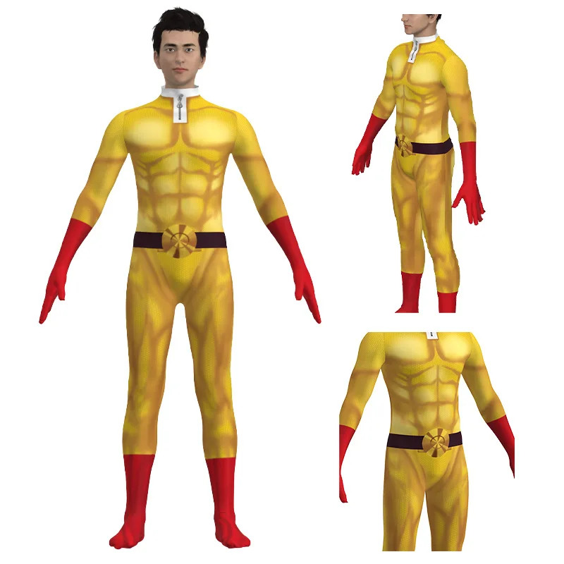 Yeni Cadılar Bayramı Cosplay O - Anime Cosplay One Punch Man incelemesi ve fiyatı