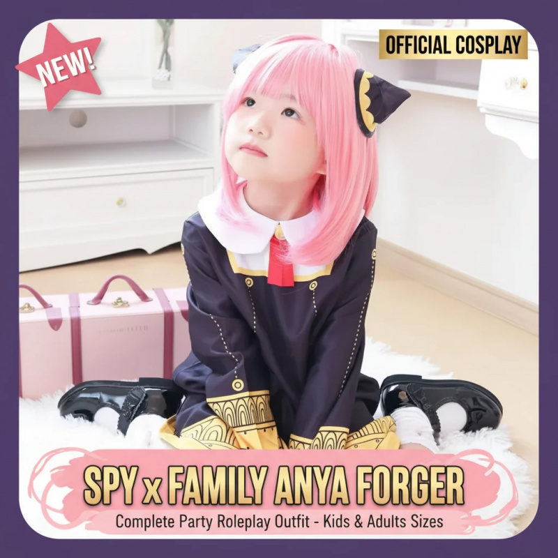 ▶ ❤ Anime SPY X AİLE Anya Forg - Spy Family Outfit incelemesi ve fiyatı
