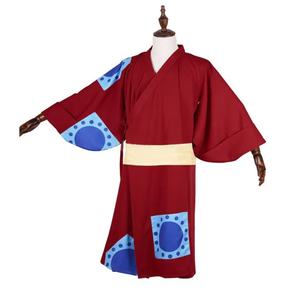 Kırmızı Kimono Anime One Monke - Anime Cosplay Luffy incelemesi ve fiyatı