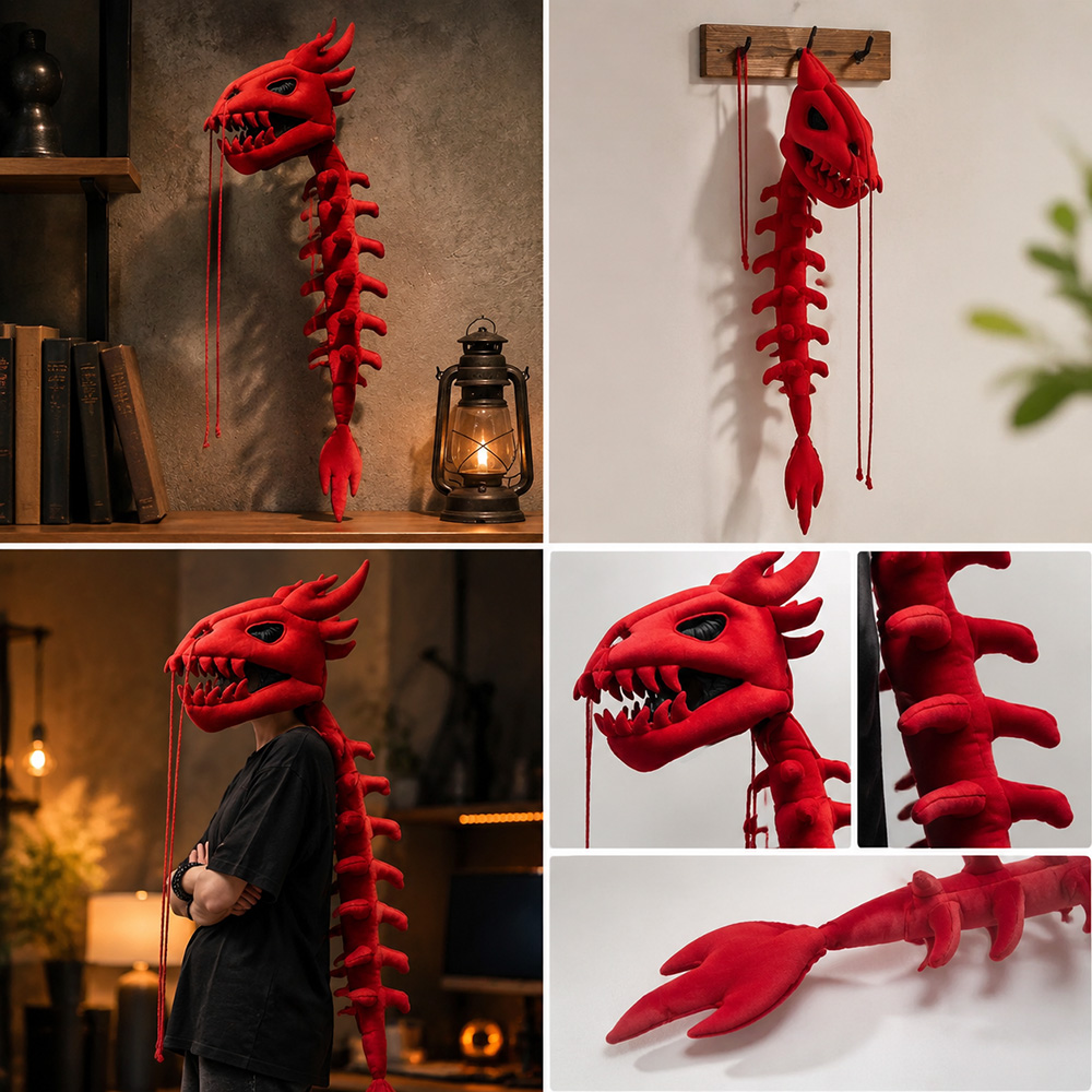 Ejderha Kafatası Omurgası Pelu - Anime Cosplay Eyes incelemesi ve fiyatı