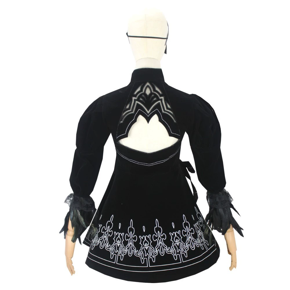 8 adet anime 2B Cosplay kostüm - Anime Cosplay Eyes incelemesi ve fiyatı