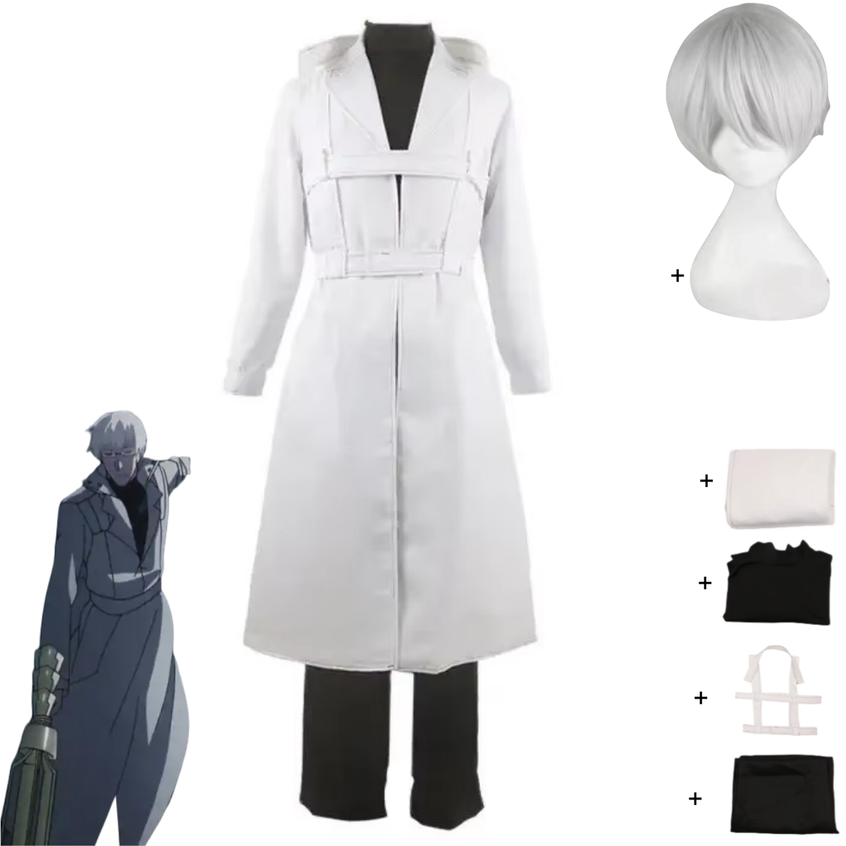 Anime Tokyo Ghoul: Re Arima Ki - Anime Cosplay Tokyo Ghoul incelemesi ve fiyatı